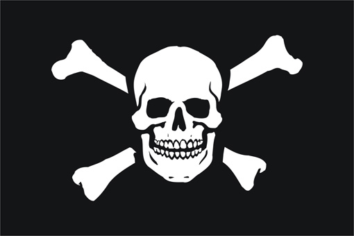 пиратский флаг фото